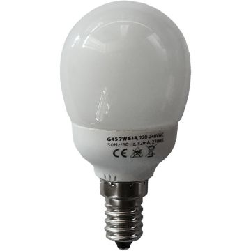 Prezent CFL BULBS 1074 BULB Žárovka 7w/e14 2700k 290lm