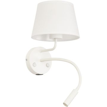 TK Lighting MAJA 10204 Nástěnná lampa 1x15W/E27+1x8W/G9 IP20