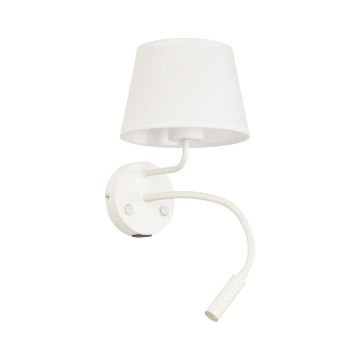 TK Lighting MAJA 10204 Nástěnná lampa 1x15W/E27+1x8W/G9 IP20