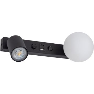 TK Lighting VOX 10152 Nástěnná lampa 1x10W/GU10+1x6W/G9 IP20