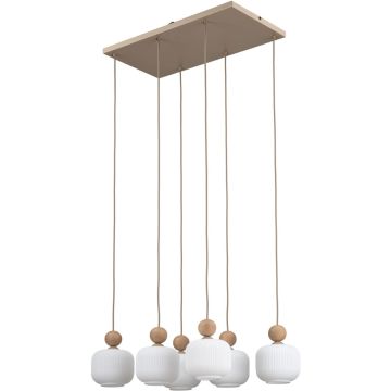 TK Lighting BALLO 11052 Závěsná lampa 6x10W/E14 IP20