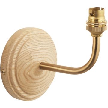 Endon Wood Arc 115076 Rameno na stěnovou lampu 1x7w/b22 ip20