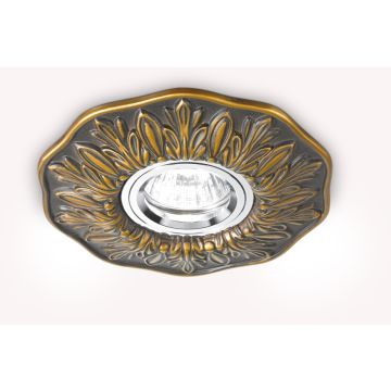 Ideal Lux POLKA 115580 Dekorativní vestavěný reflektor 1x50W/GU10 ip20