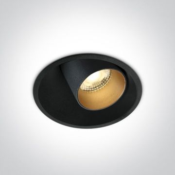 One Light The Recessed Cylinders 11111C/B/W downlight wpuszczany 1x11W/LED 820lm 3000K IP20