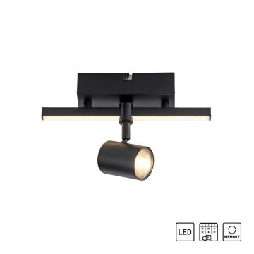 Paul Neuhaus BARIK 6523-18 Bodové světlo 2x4,5W|3W/GU10|LED 3000K 600LM IP20