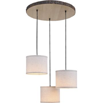 Paul Neuhaus BARK 11236-79 Závěsná lampa 3x40W/E27 ip20