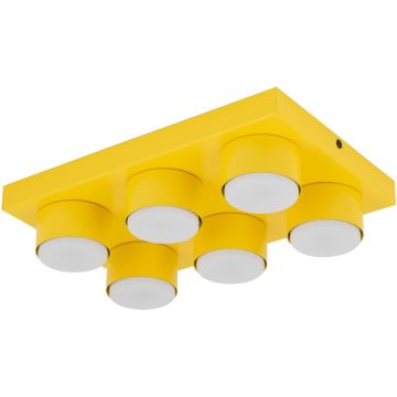 TK Lighting BRIX 11291 Stropní lampa 6x11W/gx53 IP20