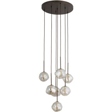 TK Lighting LAVA 11328 Závěsná lampa 7x8W/G9 IP20
