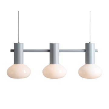 Aldex FLO 3 GREY S 7000E22_S Závěsná lampa 3x10W/E14