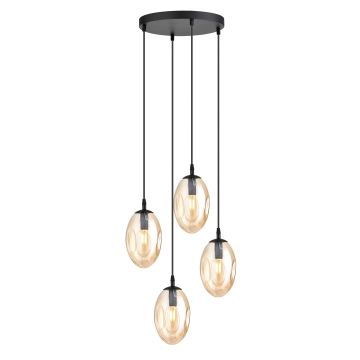 Emibig ASTRAL 1267/4PREM Závěsná lampa 4x10W/E14 IP20