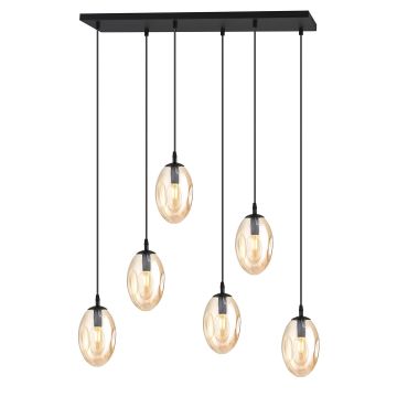 Emibig ASTRAL 1267/6 Závěsná lampa 6x10W/E14 IP20