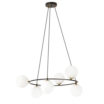Emibig AZURA 1295/6 Závěsná lampa 6x10W/E14 IP20