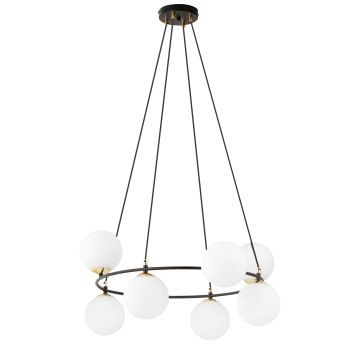 Emibig AZURA 1295/8 Závěsná lampa 8x10W/E14 IP20