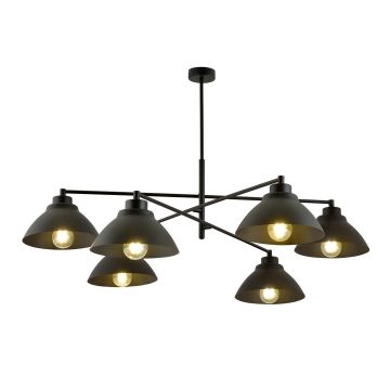 Emibig MAVERICK 1211/6 Stropní lampa 6x15W/E27 IP20