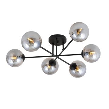 Emibig ROMA 1245/6 Stropní lampa 6x10W/E14 IP20