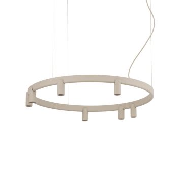 Nowodvorski FOURTY 12284 Závěsná lampa 7x10W/GU10|6x9W/LED 3000K 710lm IP20