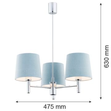 Argon BOLZANO 1383 Lustr 3x15W/E27 IP20