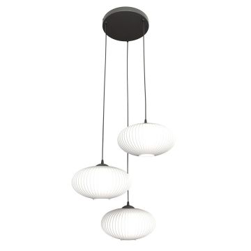 Emibig COCO 1376/3PREM Závěsná lampa 3x15W/E27 IP20