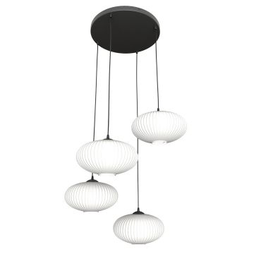 Emibig COCO 1376/4PREM Závěsná lampa 4x15W/E27 IP20