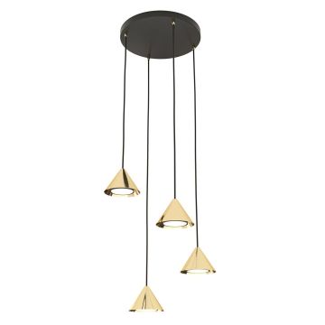 Emibig ELIT 1329/4PREM Závěsná lampa 4x10W/GX53 IP20