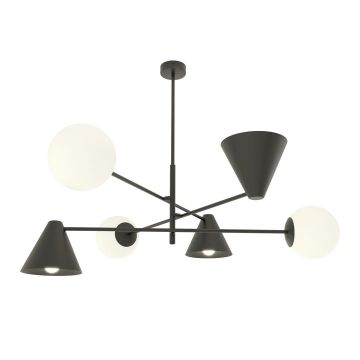 Emibig HERMES 1347/6 Stropní lampa 6x10W/E14 IP20