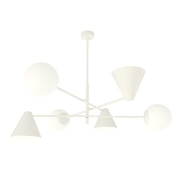 Emibig HERMES 1348/6 Stropní lampa 6x10W/E14 IP20