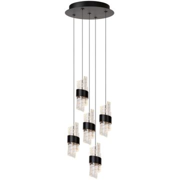 Lucide KLIGANDE 13496/36/30 Závěsná lampa 5x7w/led 2700k 720lm ip20