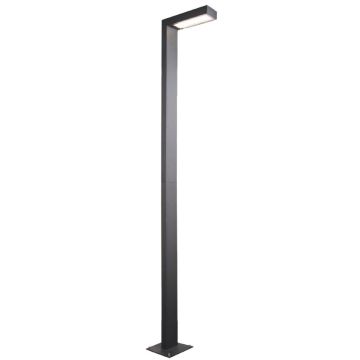 Norlys ASKER POLE 5126GR Pouliční lampa 1x18W/LED 4000K 1778LM IP55/IP65