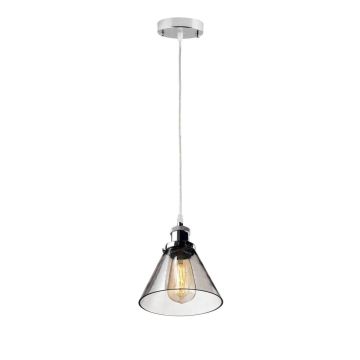 Altavola Design NEW YORK LOFT LA034/P_smoky_chrom Závěsná lampa 1x40W/E27 IP20