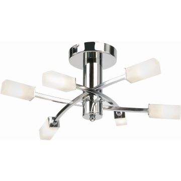 Endon HAVANA 146-6CH Stropní lampa 6x25W/G9 IP20