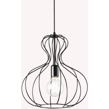 Ideal Lux AMPOLLA 148502 Závěsná lampa 1x60W/E27 ip20