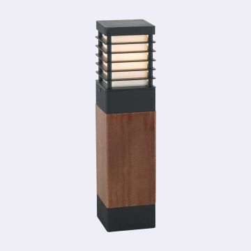 Norlys HALMSTAD 1400B Stojací lampa 1x9W/E27 IP65
