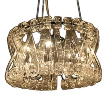 Prezent szkloIER 14053 Stropní lampa 9x20W/G4 IP20