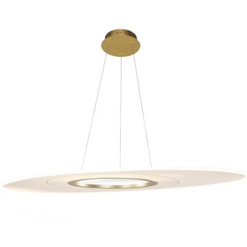 Altavola Design Eclipse LA116/P1_97_3k_gold Závěsná lampa 1x30W/LED 3000K 1800lm IP20