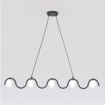 Emibig SINUS 1582/5 Závěsná lampa 5x8W/G9 IP20