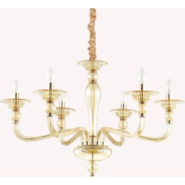 Ideal Lux DANIELI 159942 Lustr 6x40W/E14 ip20