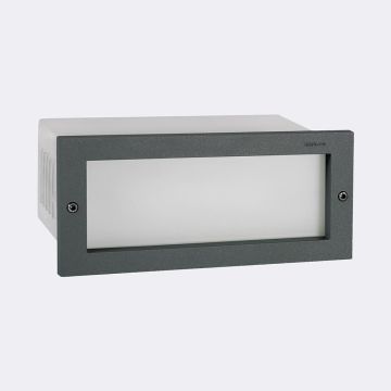 Norlys GRIMSTAD 1544GR Nástěnná lampa 1x3.9W/LED 3000K 653LM IP65