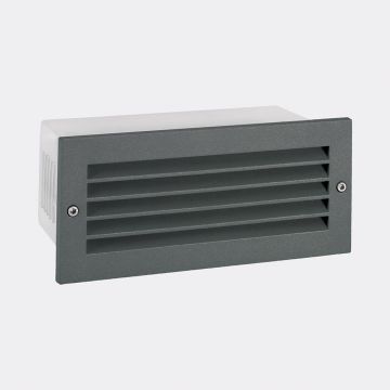 Norlys GRIMSTAD 1545GR Nástěnná lampa 1x6.8W/LED 3000K 981LM IP65