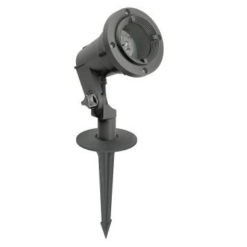 Norlys SANDE 1592GR Zahradní reflektor 1x5,5W/GU10 3000K 375LM IP65