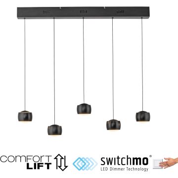 Paul Neuhaus BALLINI 15262-18 Závěsná lampa 5x30W/LED 3000k 4000lm ip20