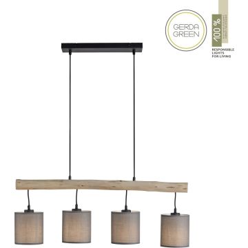Paul Neuhaus GREEN TRIB 15783-29 Závěsná lampa 4x10W/E27 ip20