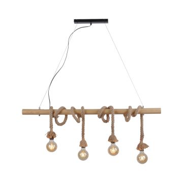 Paul Neuhaus ROPE 15483-18 Závěsná lampa 4x15W/E27 IP20