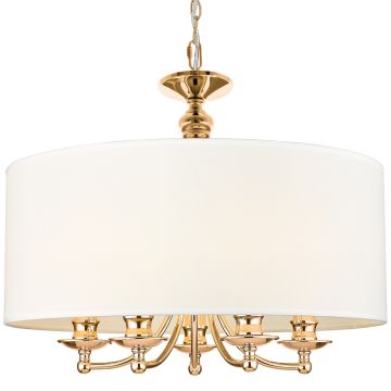 Cosmolight ABU DHABI P05896AU-WH Závěsná lampa 5x40W/E14
