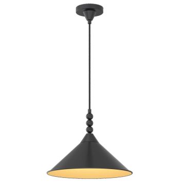 Cosmolight ASHFORD P01517BK Závěsná lampa 1x40W/E27 ip20
