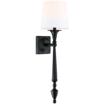 Cosmolight AUSTIN W01296BK-WH Nástěnná lampa 1x40W/E27 IP20