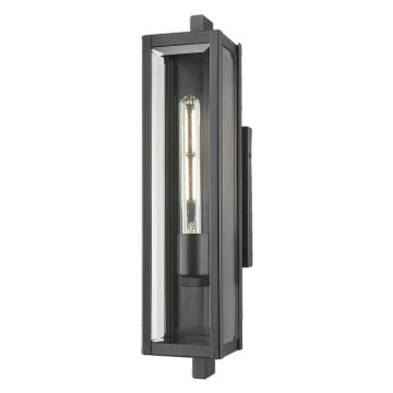Cosmolight DOVER W01088BK Nástěnná lampa 1x60W/E27 ip44