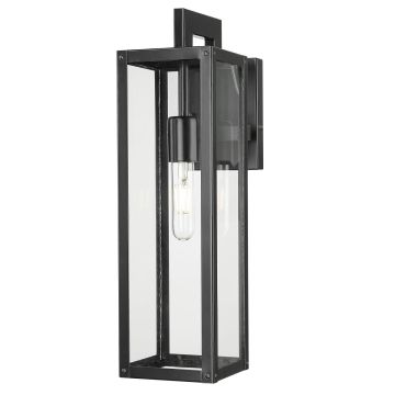 Cosmolight KYOTO W01678BK Nástěnná lampa 1x60W/E27 IP23