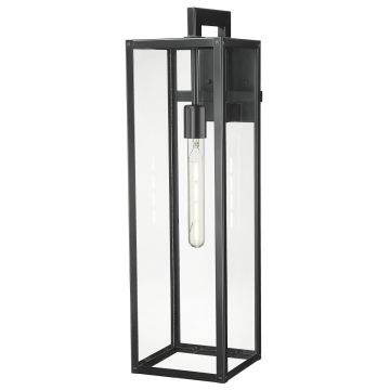 Cosmolight KYOTO W01715BK Nástěnná lampa 1x60W/E27 IP23