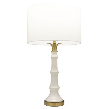 Cosmolight LOBOC T01019BR-WH Stolní lampa 1x40W/E27 IP20