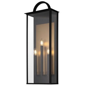 Cosmolight MALIBU W03555BK Nástěnná lampa 3x25W/E14 IP23